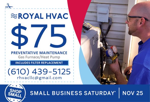 Preventative Maintenance $75 Contact Royal HVAC today!  (561) 316-0172
 www.royalhvacllc.com rhvacllc@gmail.com #royalhvacllc