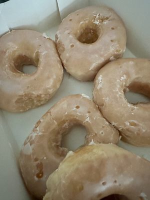 Half a dozen glazed donuts - the best in town!