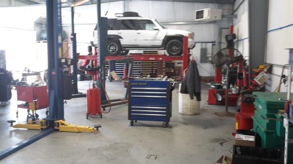 Oversized front end alignment Lift