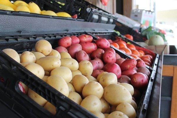 Yukon Gold and New Red Potatoes