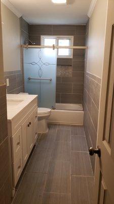 Bathroom renovation