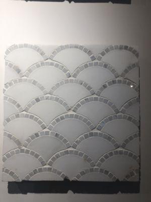 Fish scale tile