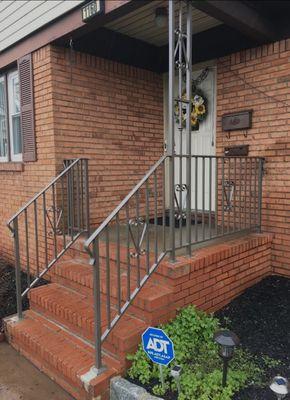 New stoop built