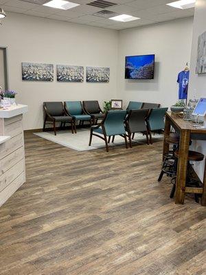 Waiting Area at Meason Orthodontics