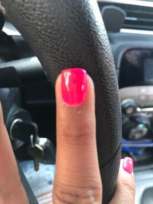 Crooked nail!!