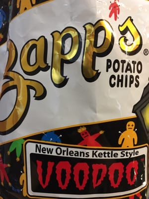 So good! Voodoo chips.