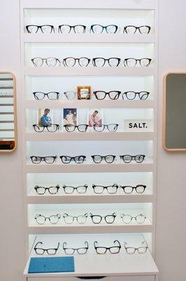 These would look sodium good on you.  Salt Optics is designed in CA, made in Japan.