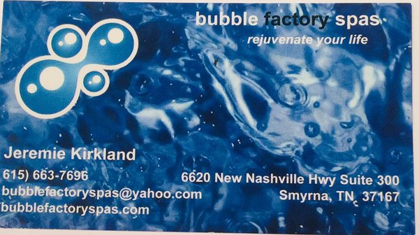 Bubble Factory Spas