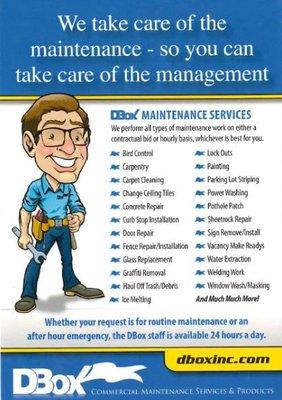 Maintenance Services