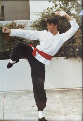 Guy, age 14, doing Northern Shaolin.