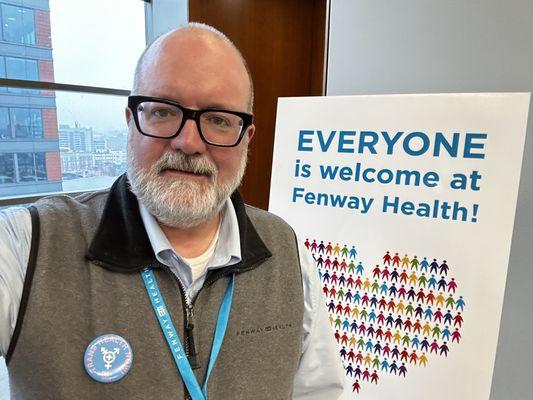 Fenway Health strives to create a welcoming environment where everyone is able to be their authentic self while accessing care.