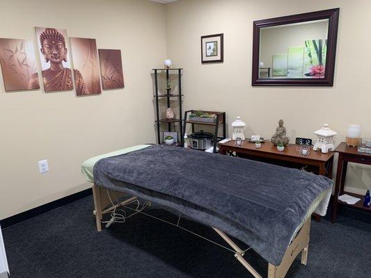 Our massage room