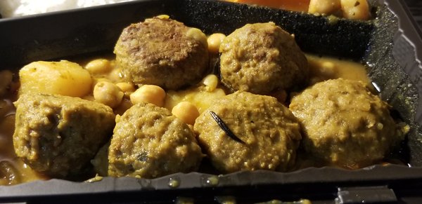 Curry Meatball (Vegan) from the Meal 6.8.20