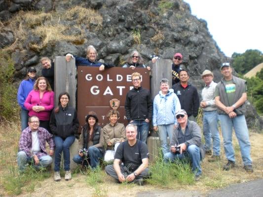 Our Summer 2012 class during the geology themed field seminar.