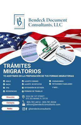 Trámites migratorios