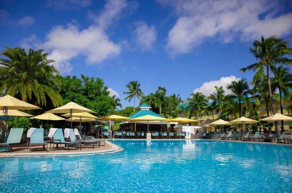 Poolside at 'Tween Waters Island Resort & Spa, Captiva Island, Florida