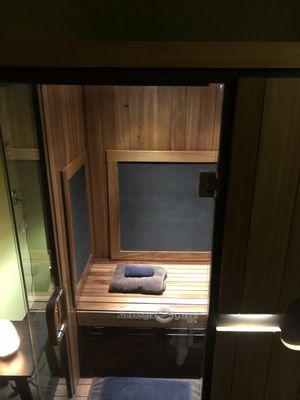 The Sauna at Massage green spa