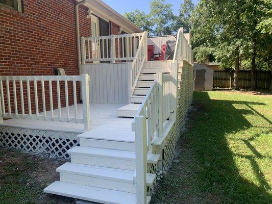 Exterior deck staining or painting!