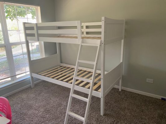 Bunk Bed Assembled