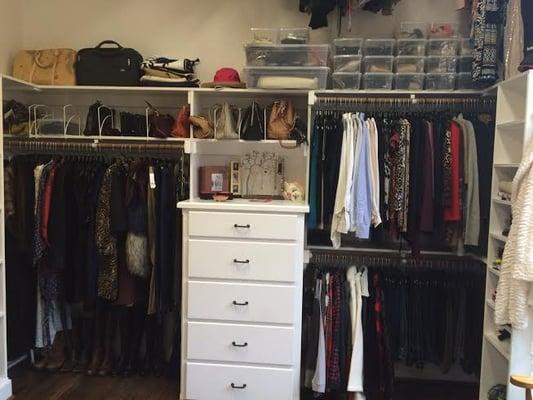 Closet makeover!