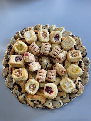 Assorted pastry platter