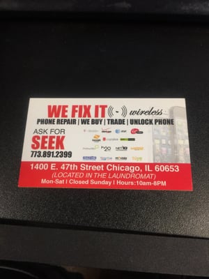 We Fix It Wireless