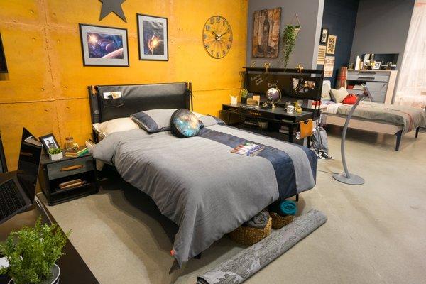 Dark Metal Collection for cool teens. Call Now 949-220-2599 or visit "www.cilekkidsroom.com"