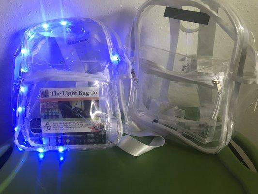 Led lights Night Time Backpack