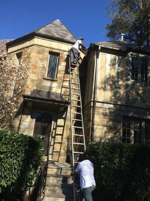 Heavenly window washing crew