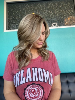 Reverse balayage