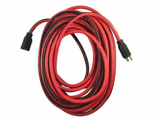 HUSKY 50-ft. 14/3 Medium Duty Indoor/Outdoor Extension Cord, Red/Black