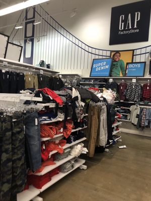 Clothes out of place