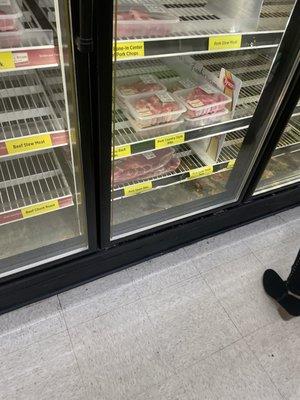 Meat section