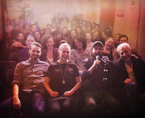 Comedian Tyler Fischer at the Secret Loft comedy show