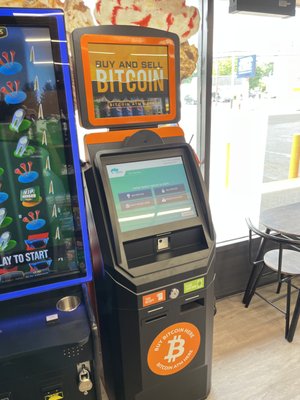 Bitcoin ATM at Ziffy's in Honey Brook, allows you to buy or sell bitcoin.