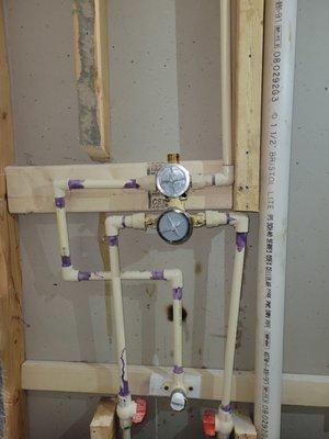 Plumbing and electrical