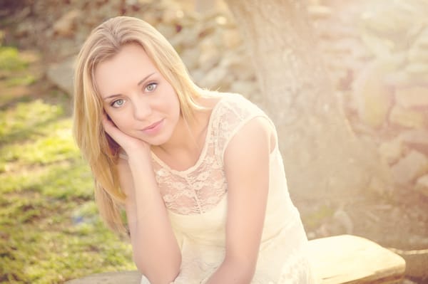 High School Senior Portraits in our exclusive Outdoor Portrait Park at Patty Schuchman Photography