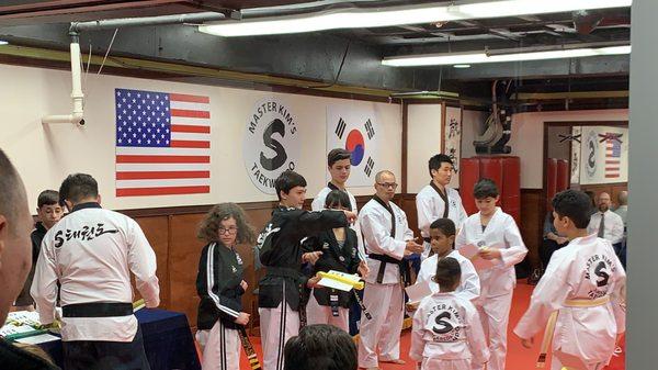 Belt Ceremony