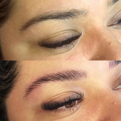 Brow lamination