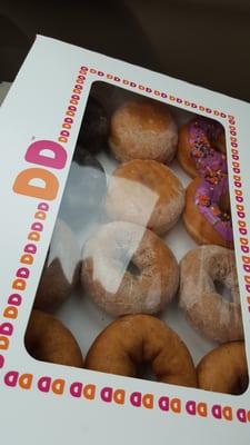 Dozen assorted donuts