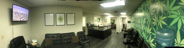 Panoramic View of the Westlake Office Entrance