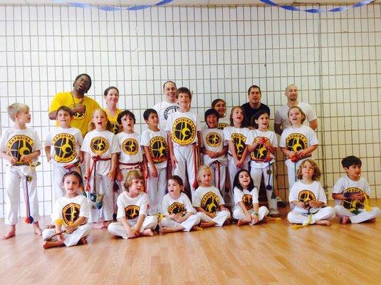 Kids Promotion Ceremony Capoeira Gainesville