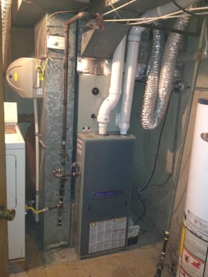 Furnace 95% efficient replacement in Chicago