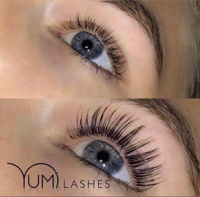 YUMILash lift!  Keratin eyelash lift to give you beautiful lashes!