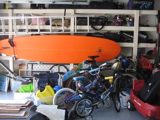 Is your garage cluttered and has no where to park your car?