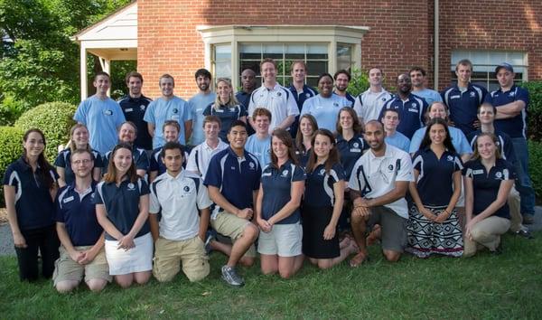 A group photo of the Elysian Energy team outside of our offices in downtown Silver Spring, MD.