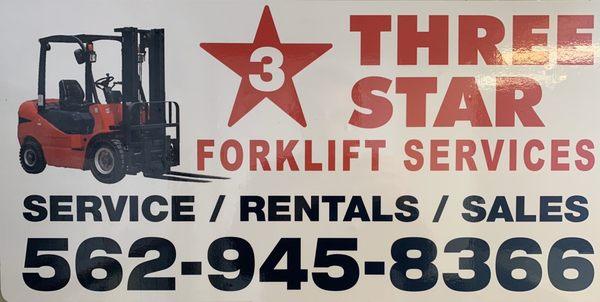 3 Star Forklift