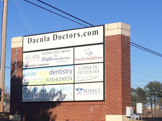 Dacula Pediatrics Monument sign