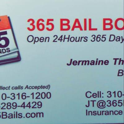 #365 Bail Bonds #Freedom Specialist #Jermaine Thompson