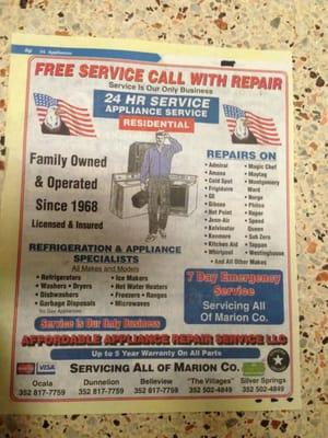 Affordable Appliance Repair LLC